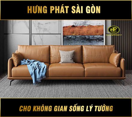 Sofa Băng Da Cho Phòng Khách H-190