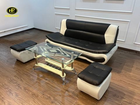 Sofa Băng Giá Rẻ H-51-A(Băng Thuyền Đen Trắng)
