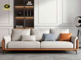 Sofa Băng Bọc Da Sang Trọng H-702