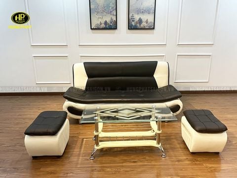 Sofa Băng Giá Rẻ H-51-A(Băng Thuyền Đen Trắng)