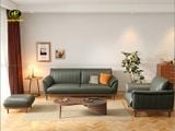 Sofa Băng Bọc Da Êm Ái Hiện Đại H-704