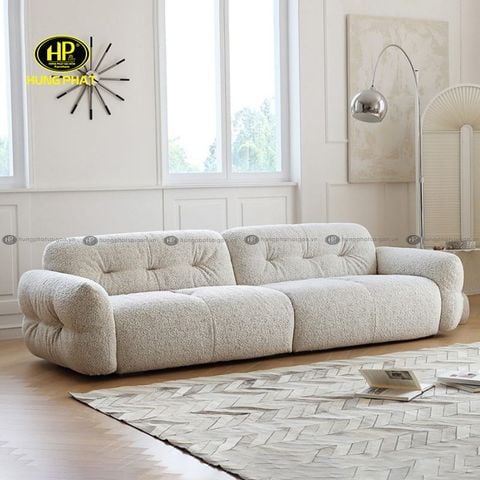 Sofa Băng Vải Lông Cừu Hiện Đại H-319