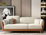Sofa Băng Vải Nhung Cao Cấp H-262 màu cam