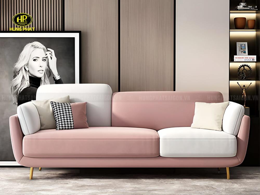 Sofa Băng Vải Nhung Cao Cấp H-262