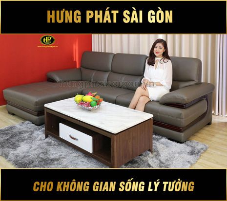 Sofa da cao cấp cho chung cư HD-77