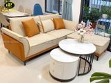 Sofa Da Phòng Khách Hiện Đại H-109