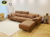 Sofa Da Phòng Khách Hiện Đại H-297