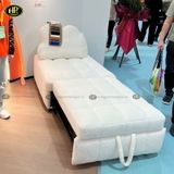 Sofa Giường Vải Lông Cừu Cao Cấp G-38