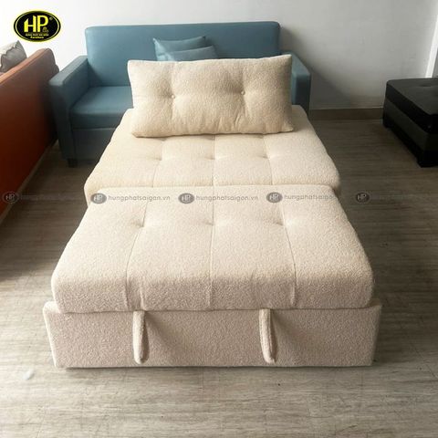 Sofa Giường Vải Lông Cừu Cao Cấp G-38