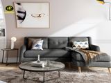 Sofa góc vải hiện đại H-1120
