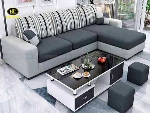 Sofa Góc Vải nhỏ gọn H-235D