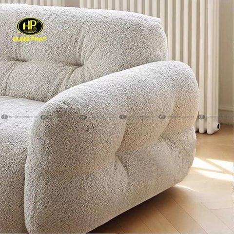 Sofa Băng Vải Lông Cừu Hiện Đại H-319