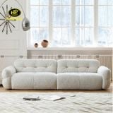 Sofa Băng Vải Lông Cừu Hiện Đại H-319