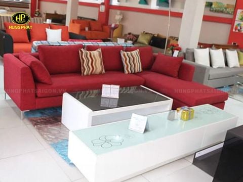 Sofa vải phòng khách sang trọng H-39