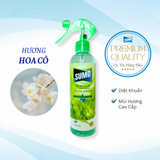  Nước Hoa Xịt Phòng Sumo 350ml Hương Hoa Cỏ - Màu Xanh Lá 