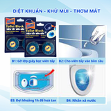  Vỉ Viên Tẩy Bồn Cầu Sumo 100g - Khử Khuẩn, Khử Mùi, Thơm Mát 