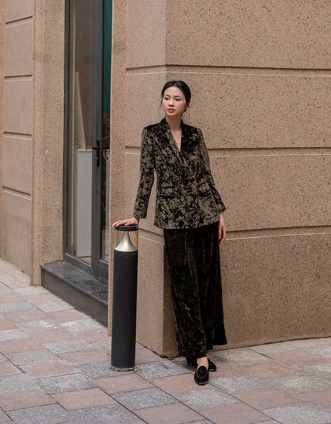  Quần tây Dressmate Furgy Xanh rêu 