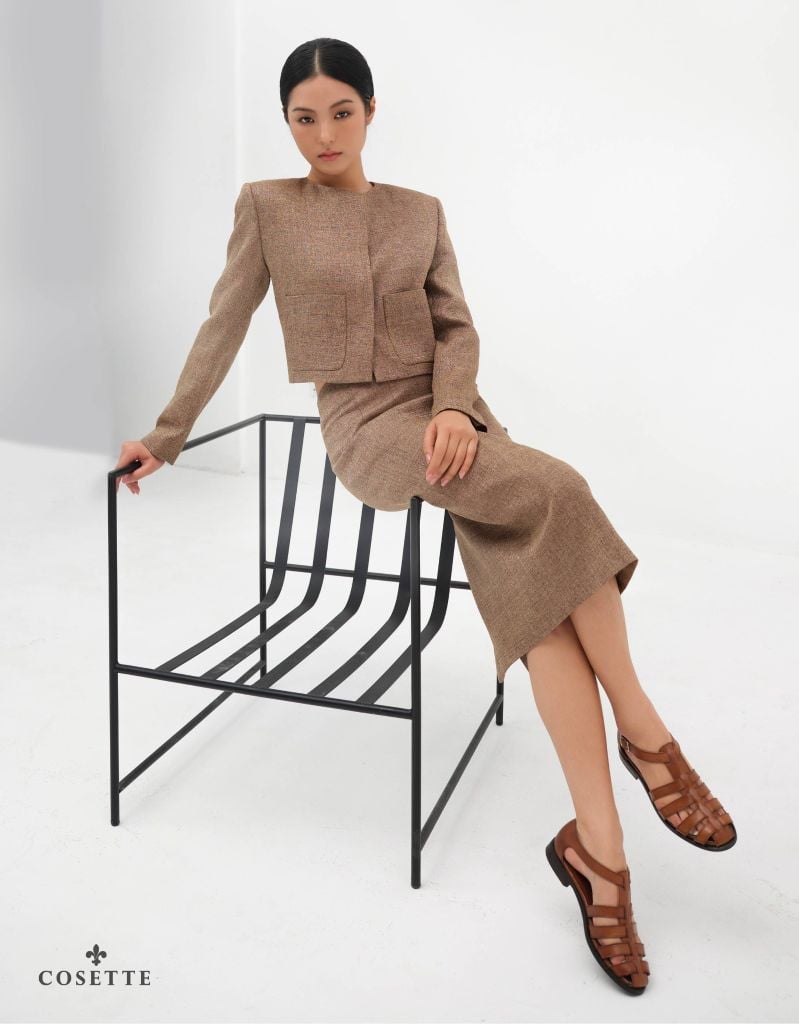  Áo vest Lily Mixxx nâu 