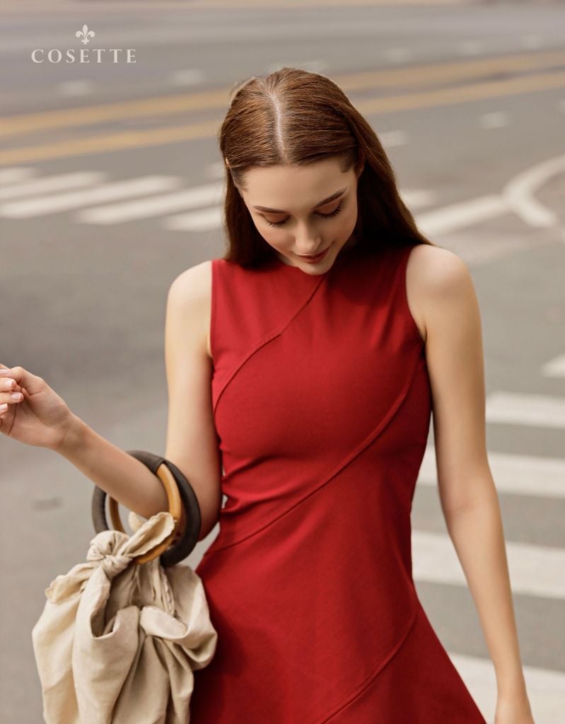  Đầm LiLy Tinker đỏ 