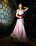  Đầm Lily Fairy hồng 