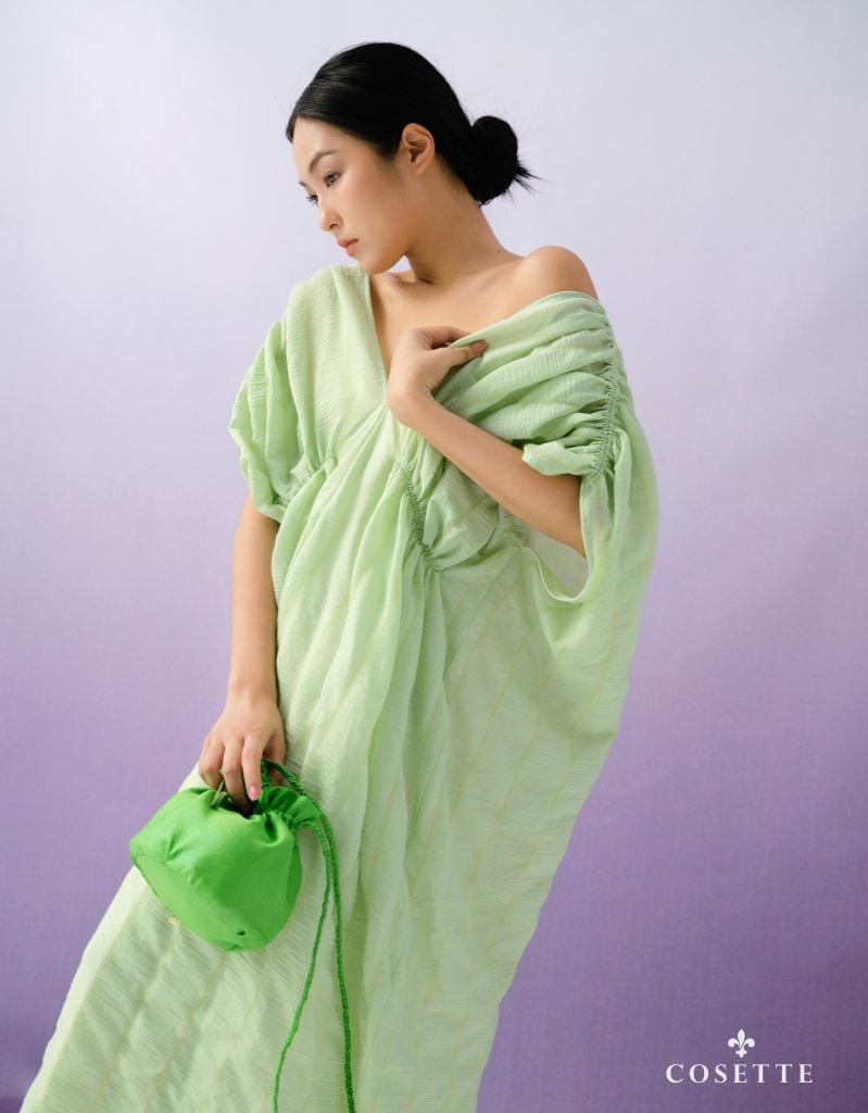  Đầm Baby Greeny xanh lá 