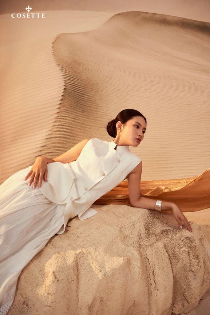  Áo Silkroad Slash Trắng 