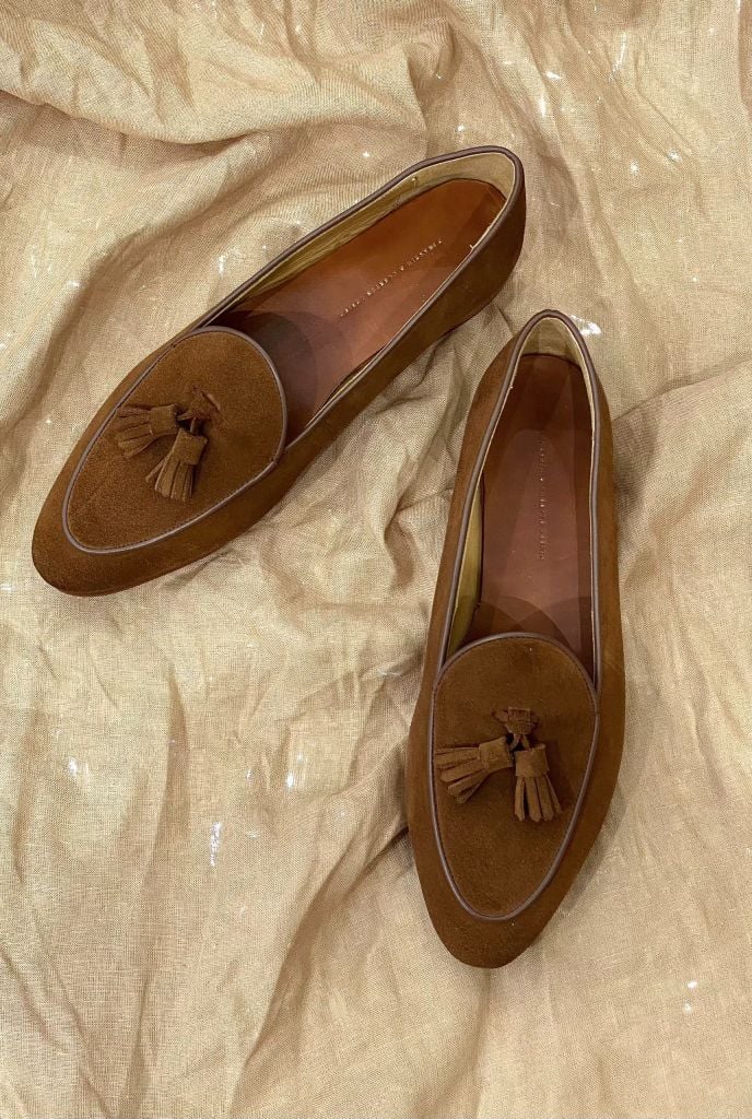  Giày 2021- Hale nâu da lộn 