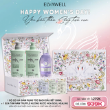  Hộp quà thiên nga Dầu gội xanh + Sữa tắm Soul Healing Elvawell 