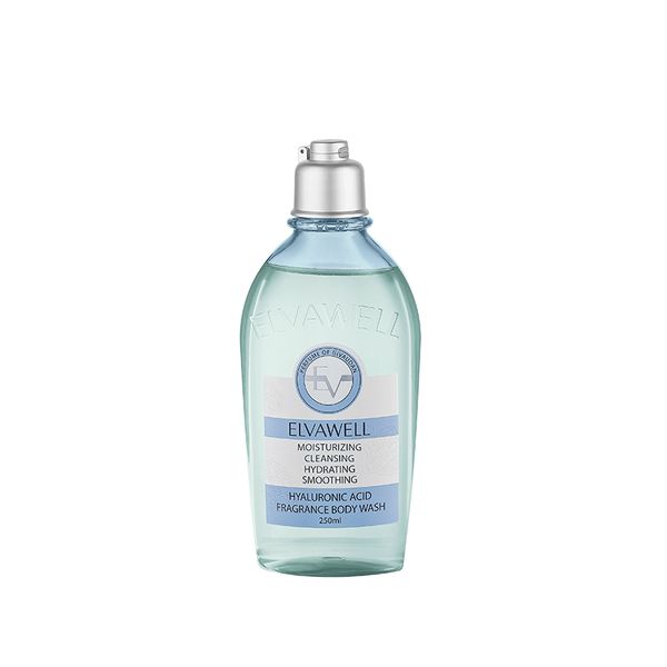 Sữa tắm nước hoa cấp ẩm Elvawell (250ml) - Sữa tắm Hyaluronic Acid Elvawell - Baby Blue 