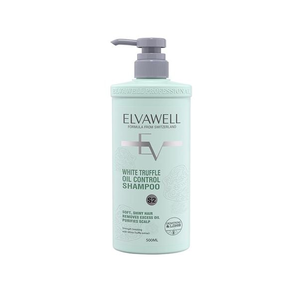  Dầu gội giảm rụng tóc sạch dầu bết Elvawell 500ml 