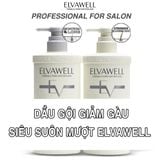  (500ml) Cặp dầu gội giảm gàu siêu suôn mượt Elvawell 