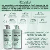  Dầu xả giảm rụng tóc sạch dầu bết Elvawell 500ml 