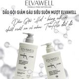 Dầu gội giảm gàu siêu suôn mượt Elvawell 500ml 