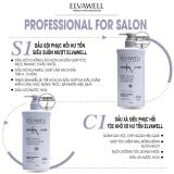  Dầu xả phục hồi hư tổn siêu suôn mượt Elvawell 1000ml 