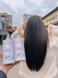  Dầu xả phục hồi hư tổn siêu suôn mượt Elvawell 1000ml 