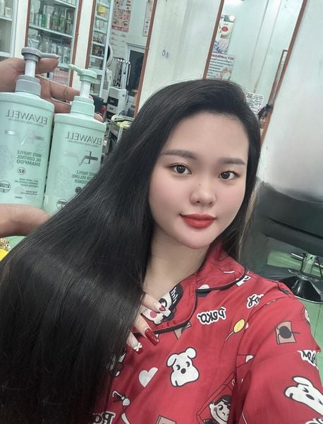  Dầu xả giảm rụng tóc sạch dầu bết Elvawell 1000ml 