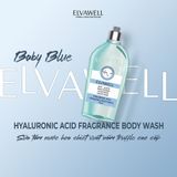  Sữa tắm nước hoa cấp ẩm Elvawell (250ml) - Sữa tắm Hyaluronic Acid Elvawell - Baby Blue 