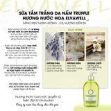  Sữa tắm nấm truffle trắng da Elvawell (500ml) - Sữa tắm White Truffle Whitening Elvawell - Elva Spirit 