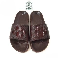 Dép da gù cá sấu DNG01 – Quai ngang thiết kế riêng, đẳng cấp độc bản