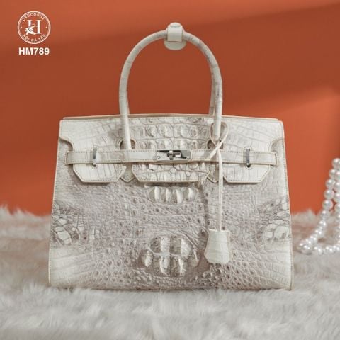 Túi xách nữ da cá sấu HM789 là biểu tượng của sự sang trọng, đẳng cấp và quyền lực