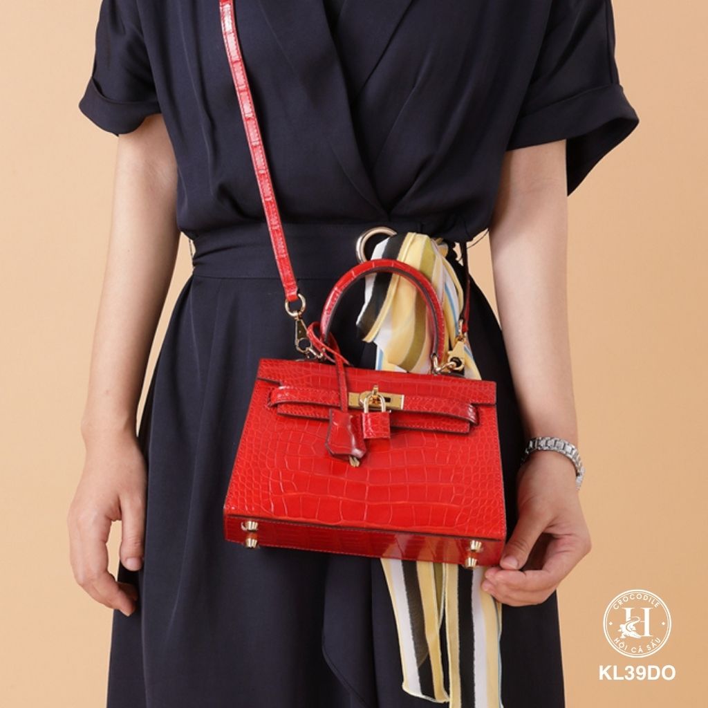 Túi Xách Nữ Da Cá Sấu KL39 – Vẻ Đẹp Tinh Tế Dành Cho Quý Cô Đẳng Cấp
