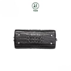 TG09 – Túi Dio da gù cá sấu thật màu đen | Thanh lịch – Cá tính – Vượt thời gian