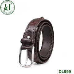 DÂY LƯNG MAY VIỀN THỦ CÔNG DÂY LIỀN KHÔNG NỐI GHÉP DL999 + HỘP VÀ MÓC KHÓA LÀM QUÀ TẶNG