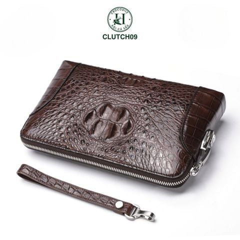 Clutch da cá sấu CLUTCH09 là biểu tượng của sự sang trọng, đẳng cấp và quyền lực