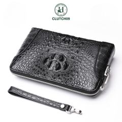 Clutch da cá sấu CLUTCH09 là biểu tượng của sự sang trọng, đẳng cấp và quyền lực