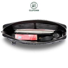 Clutch da cá sấu CLUTCH09 là biểu tượng của sự sang trọng, đẳng cấp và quyền lực