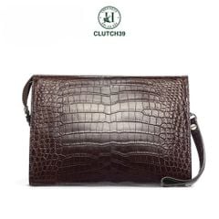 Clutch da cá sấu CLUTCH39 là biểu tượng của sự sang trọng, đẳng cấp và quyền lực