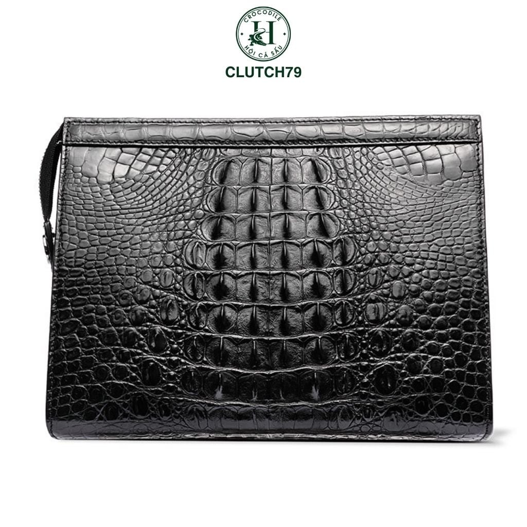 Clutch da cá sấu CLUTCH79 là biểu tượng của sự sang trọng, đẳng cấp và quyền lực