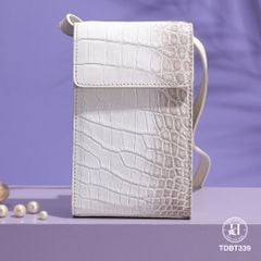 Túi đeo da cá sấu bạch tạng Thái Lan TDBT339 | Thiết kế thủ công cao cấp