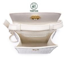 Túi đeo da cá sấu bạch tạng Thái Lan TDBT339 | Thiết kế thủ công cao cấp
